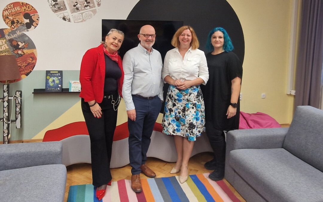 OŠ MATE LOVRAKA PETRINJA POSJETIO PAUL FIELD, PREDSTAVNIKA ZAKLADE JDO FOUNDATION