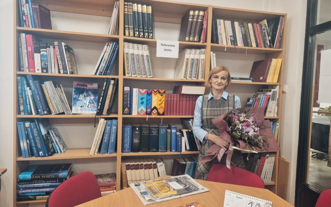 Odlazak naše knjižničarke u mirovinu