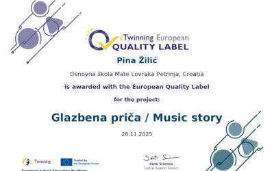 Europske oznake kvalitete za projekte Ujedinjeni glazbom i Glazbena priča