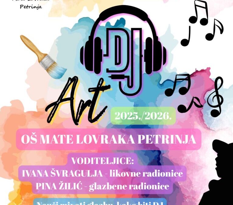 Novi projekt za darovite učenike – DJArt!