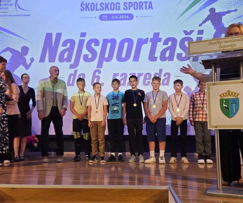 Školski sportski dan Sisačko-moslavačke žuapnije