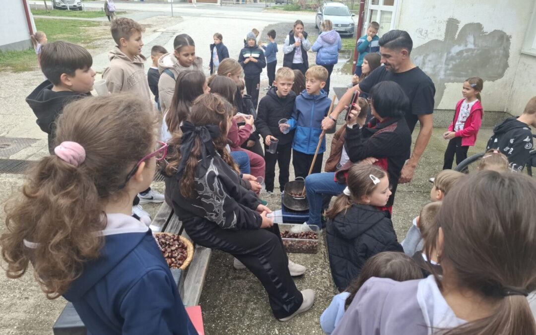 Kad se male i velike ruke slože, jesenji dan u školi ljepši biti ne može!