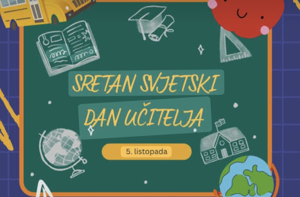 Sretan Dan učitelja!